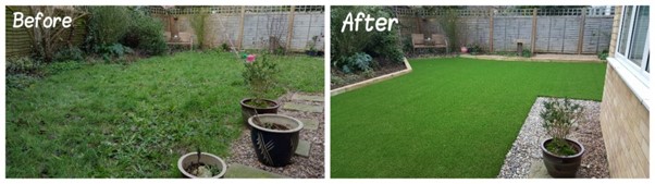 Landscape artificial grass