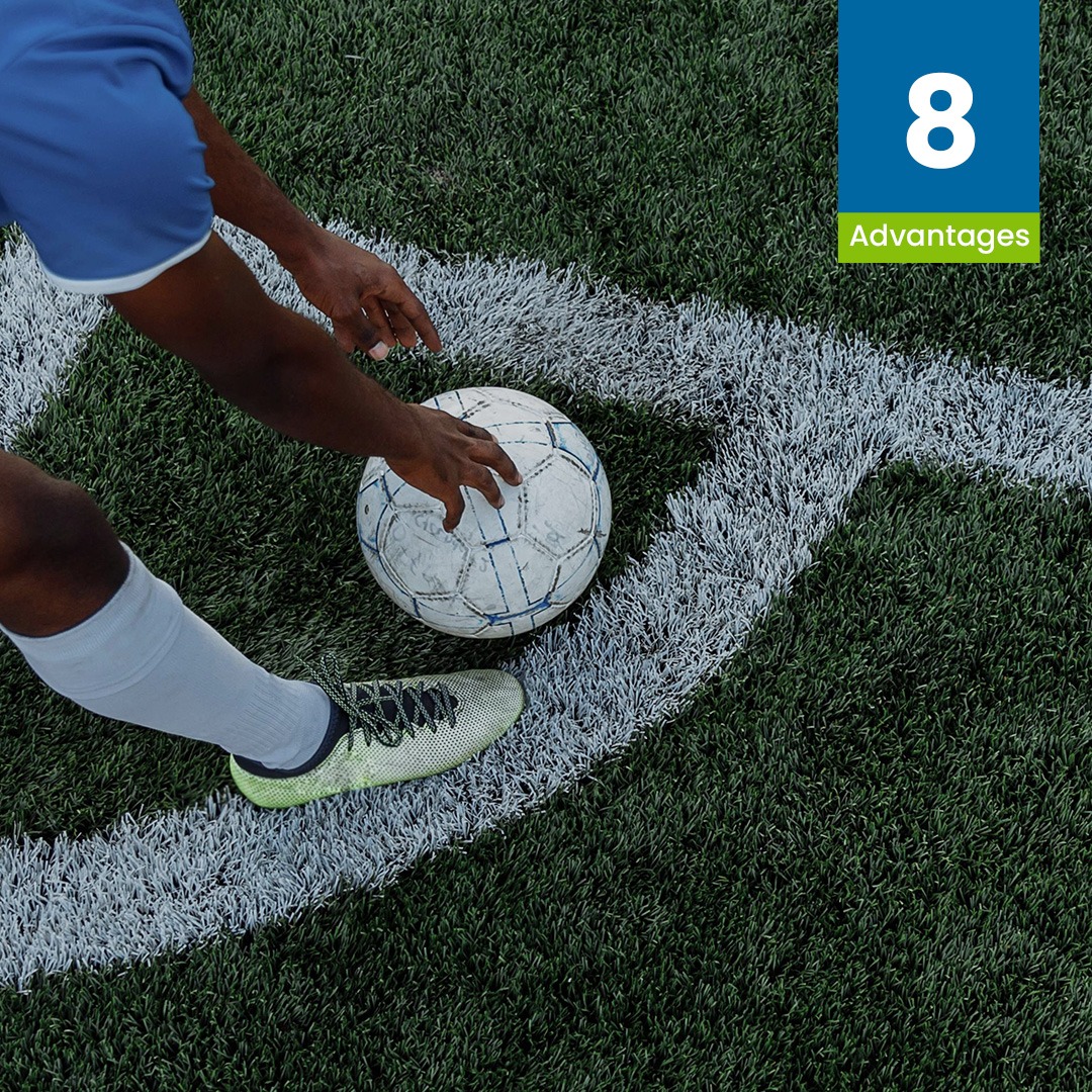 8 Ventajas Clave del Césped Artificial para Campos de Fútbol