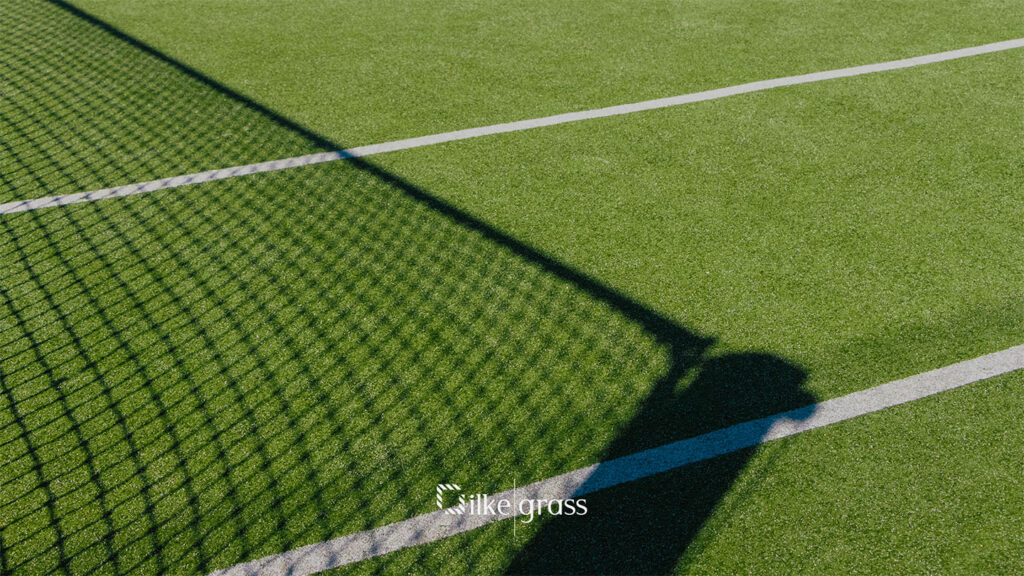 synthetic grass tennis court maintenance