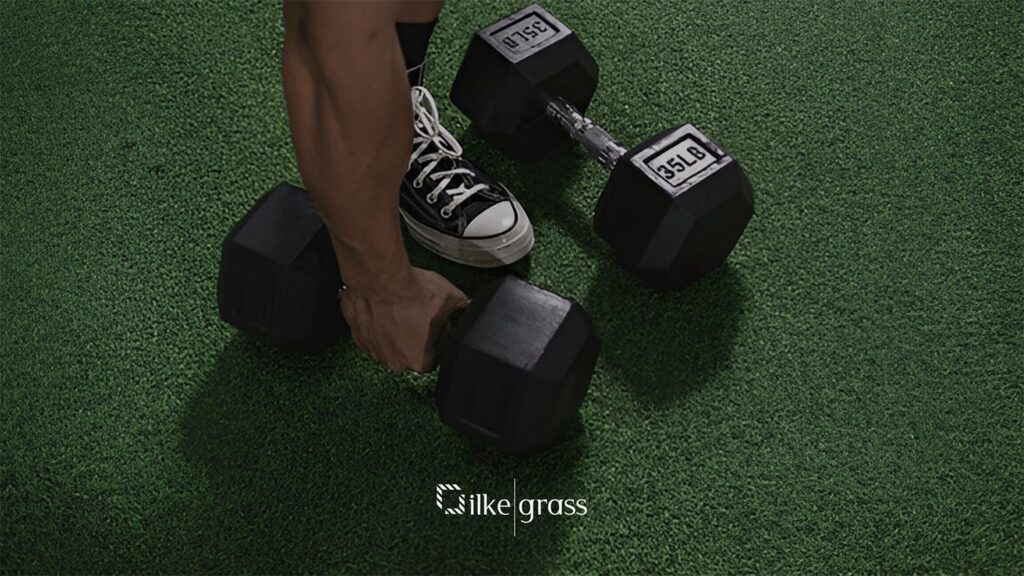 Césped Artificial para Gimnasio